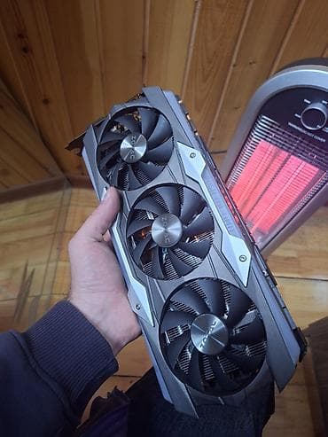 komputer aksesuar: Videokart ZOTAC GeForce GTX 1080 Ti, 12 GB, İşlənmiş — 2