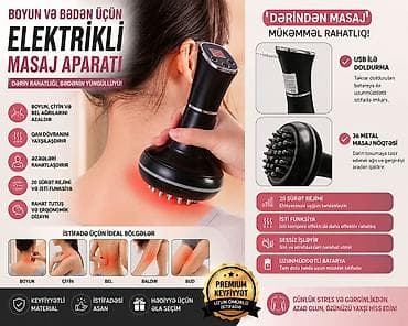 ucuz htc: Masajor, Vibro masajor, Bədən üçün, Yeni, Ödənişli çatdırılma — 2