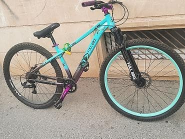 velobet: Dağ velosipedi – FULL BIKE brendi - Rəng: tünd bənövşəyi–mavi ombre — 2
