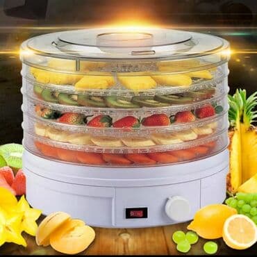 quru meyvə: Meyvə və tərəvəz qurudan aparat 5 bölməli — 1
