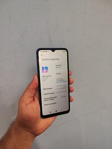 azərcel internet paketləri: Redmi 9C, 128 GB, rəng - Mavi, Barmaq izi — 9