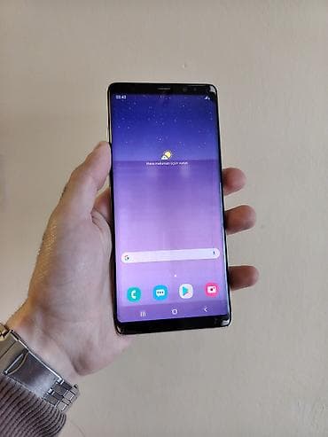 Samsung Galaxy Note 8, 64 GB, rəng - Gümüşü, Barmaq izi, İki sim kartlı, Face ID