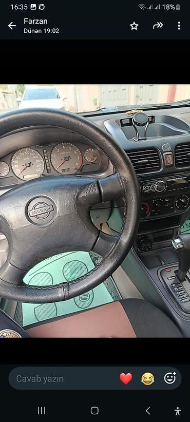 nissan sunny radiator: Nissan Sunny sedan öz adımadı. - Kuzov: sedan, gümüşü rəng - Mühərrik — 4