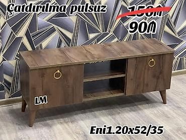 ev al: TV STEND / TV altı Yeni və sifarişlə. Qiymət : 90₼ ______ Ölçü  — 2