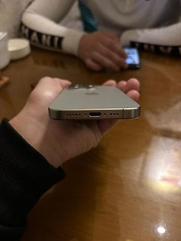 samsung not 3 ekran: IPhone 15 Pro, 128 GB, Gümüşü, Face ID — 6