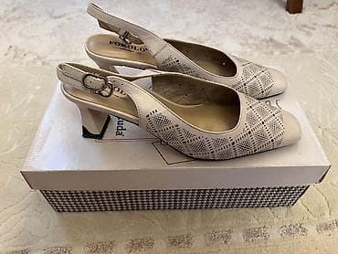 dəri ayaqqabılar: Məhsul: FOKOLO qadın ayaqqabısı (slingback) Razmer 37 - Model: Açıq — 2