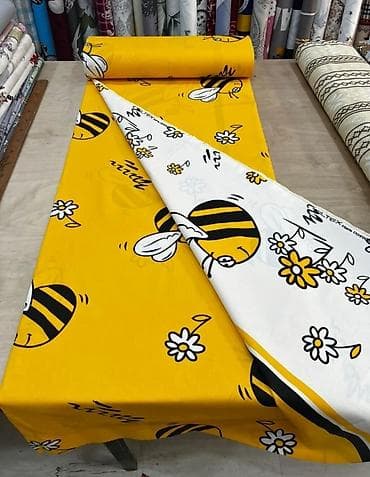Ev üçün dekor: Uşaq və gənclər üçün naxışlı parçalar – GILTEX 100% cotton Məhsul — 5