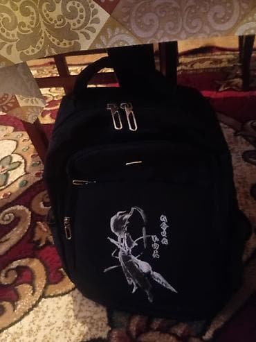 qədim pullar: Qara rəngli çoxfunksiyalı bel çantası - Ön hissədə ağ rəngli — 5