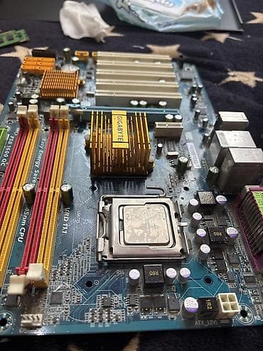 3 birinde printer: Ana Platası Gigabyte İşlənmiş — 3
