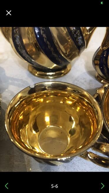 madonna serviz: Çay dəsti, rəng - Göy — 4