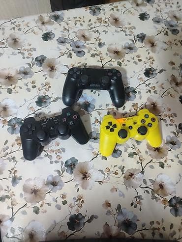 sony notebook: PlayStation 3 Slim oyun konsolu Komplekt: - PS3 Slim konsol (qara) - — 7