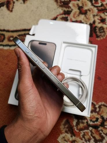 250 gb hard disk: IPhone 15 Pro, 128 GB, Natural Titanium, Sənədlərlə — 7