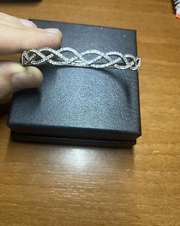 bileklik: Bilərzik, Gümüş, Ünvandan götürmə, Ödənişli çatdırılma — 3