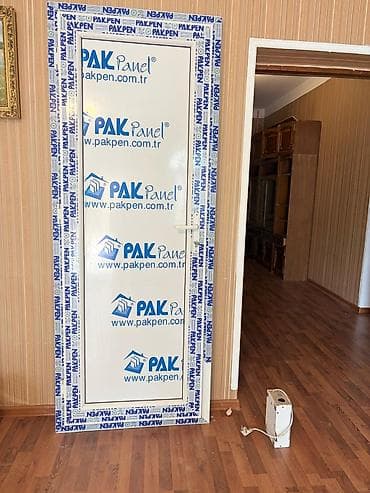 qab gulleri: Plastik qapi stilir 100azn cercivelidi tezedi 100azn olcusu 2.16-nın — 1