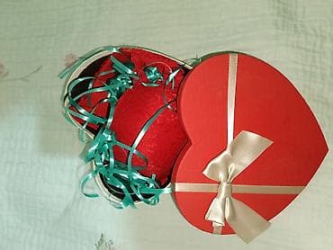 dest geyimler: Qırmızı krujeva iç geyim dəsti – hədiyyə qutusunda - Dəst: push-up — 2