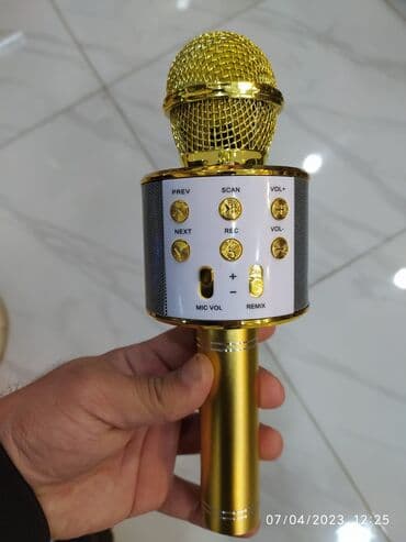 bluetooth mikrofon karaoke: Yeni Simsiz (Bluetooth) Mikrofon Pulsuz çatdırılma, Rayonlara çatdırılma — 4