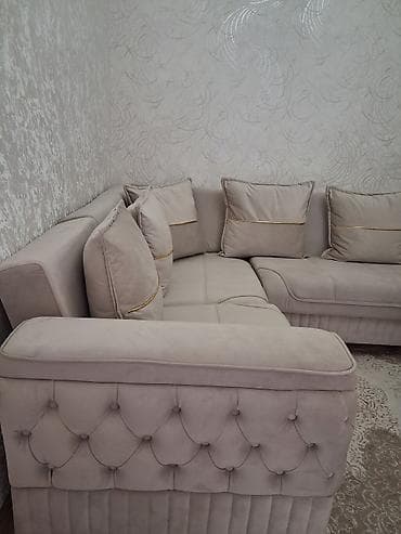 divan madera: Künc divan, Yeni, Açılan, Bazalı, Vеlur parça, Ödənişli çatdırılma — 3