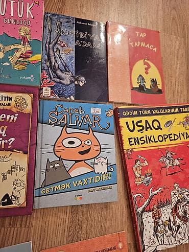 Велосипеды: Uşaq və yeniyetmələr üçün müxtəlif janrlarda kitablar dəsti Dəst üzrə — 4