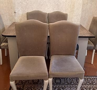 eurohome 28 may: Qonaq otağı üçün, Açılan, Oval masa, 6 stul — 3