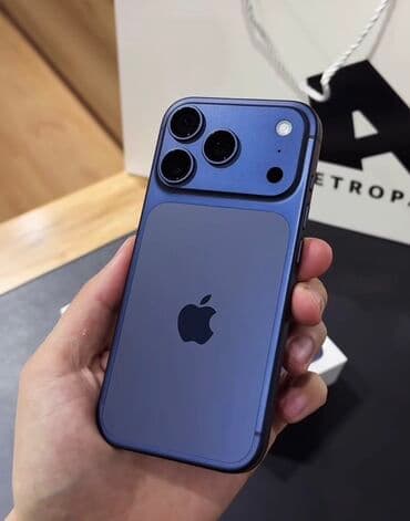 apple 17 pro qiymeti: IPhone 17 Pro, 256 GB, Göy, Face ID — 1