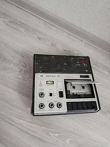 TƏCİLİ VESNA-202 kaset maqnitofon İŞLƏKDİR - Kasetli audioçalar və