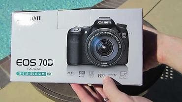 optik wifi: Canon EOS 70D (W) – EF-S 18-135mm IS STM Kit - 20.2 MP APS-C CMOS — 1