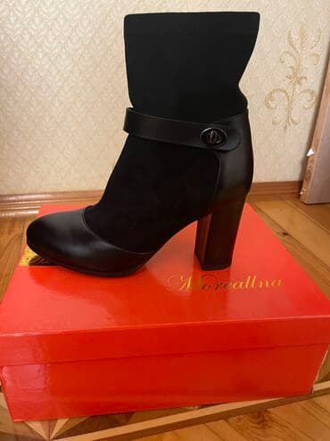 brend qadin ayaqqabilari: Ölçü: 38, rəng - Qara, Yeni — 4