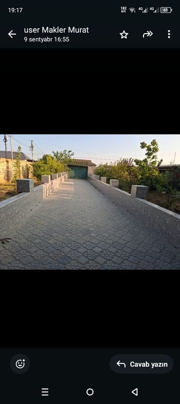 20 sahədə satılan həyət evlər: Satılır: həyət evi - Geniş, daş döşəməli həyət və uzun giriş yolu - — 3