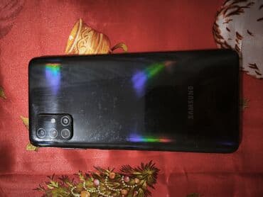 Фото и видеокамеры: Samsung Galaxy A71, 128 ГБ, цвет - Черный, Две SIM карты — 1