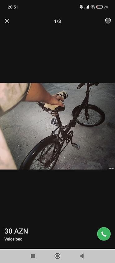 Elektrik velosipedlər: Endirim ederek bu qiymete qoymuşam problemi yoxdu işləkdi — 1