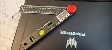 линейка: Elektron ekranı künc ölçən. Qiyməti: 95 azn - 1 ci şəkildə ( gümüşü — 8