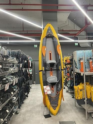İki nəfərlik şişmə kayak - Rəng: sarı-boz - Korpus: möhkəm şişmə — 2