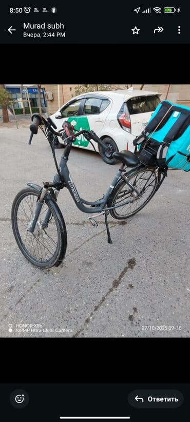велосипед бишкек бу: Salamun Aleykum.Şəhər üçün rahat klassik tip elektrikli velosiped - — 2