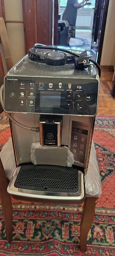kreditle qril aparati: Saeco GranAroma avtomatik qəhvə aparatı - İçkilər: Espresso, Coffee — 3