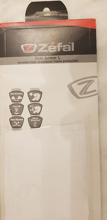 Velosiped aksesuarları: Zéfal Skin Armor L – velosiped çərçivəsi üçün şəffaf qoruyucu dəst - — 2