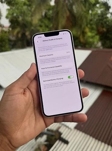 ay: IPhone 14, 128 GB, Ağ, Zəmanət, Kredit, Simsiz şarj — 5