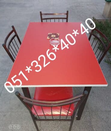 deri parça: Stul Stol 13 azn den 20 azn dek Istediyiniz Rengde Kojadan ve Parcadan — 23