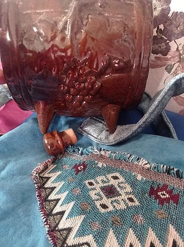 Süfrə ləvazimatları: Rəng - Qəhvəyi, Keramika — 3