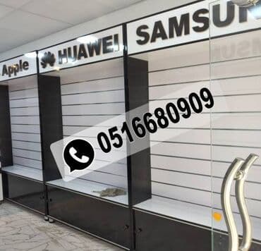 qırıq ekran şəkilləri: Telefonlar üçün aksesuar vitrin mebel sifarişi — 1