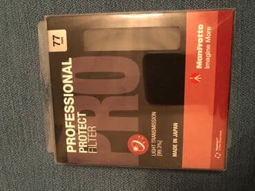 куплю фотоаппарат canon: Фильтр для фототехники 77 mm MANFROTTO. Производства Японии. В наличии — 1