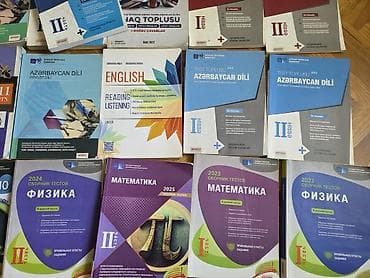 Testlər: Abituriyent və şagirdlər üçün müxtəlif fənlər üzrə hazırlıq vəsaitləri — 4