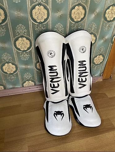 sat bilet: Venum tibia və ayaqüstü qoruyucu dəsti - Nişan: Venum - Rəng: ağ/qara — 1