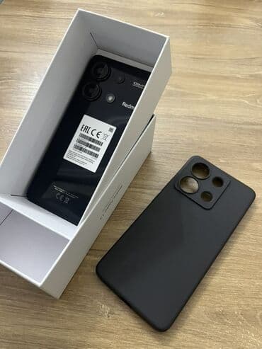 ekran şekilleri: Redmi Note 13, 256 ГБ, цвет - Черный, Гарантия, Сенсорный, Отпечаток пальца — 1