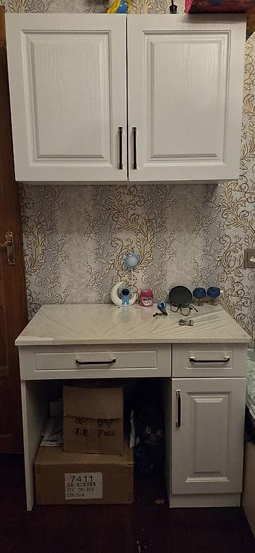 Uşaq/yeni yetmə otağı üçün mebel dəsti Çarpayı 2 ədəddir matrassiz — 2