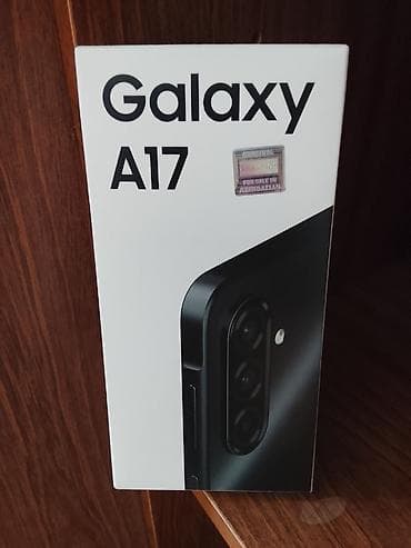 17 pro 256: Samsung Galaxy A17, 256 GB, rəng - Qara, Zəmanət, İki sim kartlı — 1