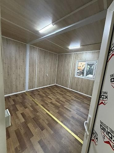 vaqonlarin satisi: Modul konteyner ev/ofis - Ölçü: təxmini 40 ft (uzun konteyner — 10