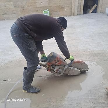 Beton kəsmə və şırım açma xidməti - Dəqiq və səliqəli beton kəsmə