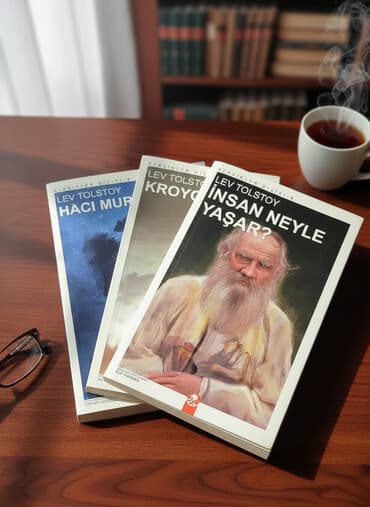 tilov nədir: Kitab - Lev Tolstoy Seti. 3lü Kitab Seti + Əlfəcin ( Lev Tolstoy) — 1