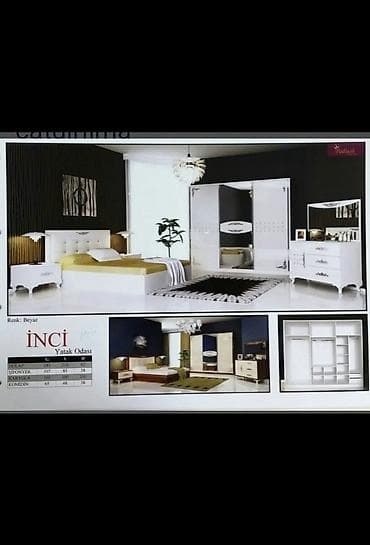 İkinəfərlik çarpayı, Dolab, Termo, 2 tumba, İşlənmiş