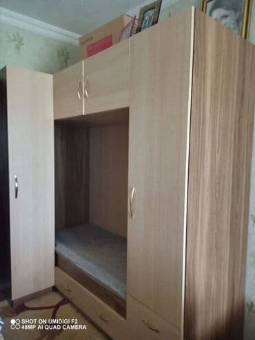 tek adamliq kravat: Oğlan və qız üçün, İşlənmiş, Çarpayı, Bazasız, Matras ilə, Siyirməli — 1